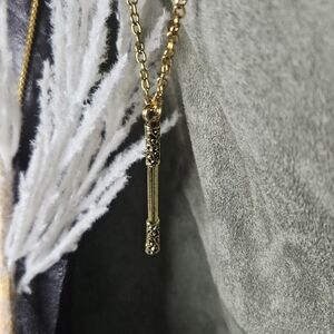 Gold Monkey King Weapon Pendant